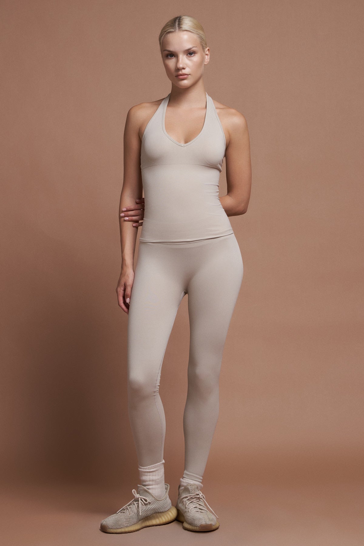 FIORA Gri Seamless Tank Top