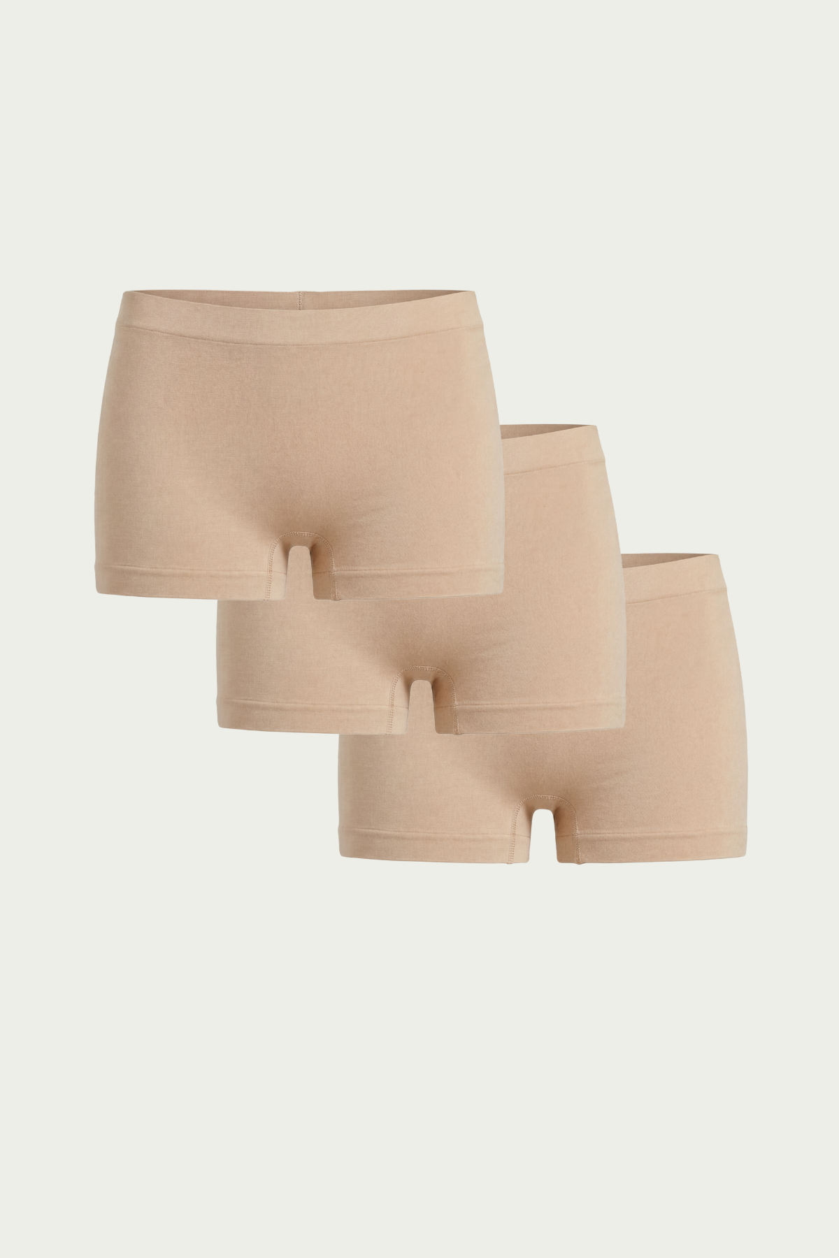 3 Adet Ten Rengi İkinci Ten Hissiyatı Premium Seamless Boyshort