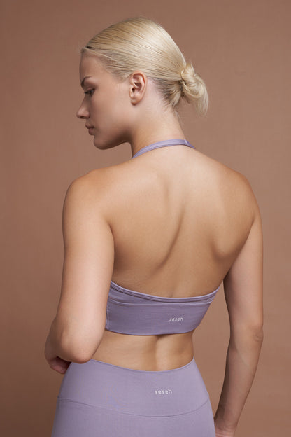 AMARA Mor Seamless Spor Bra