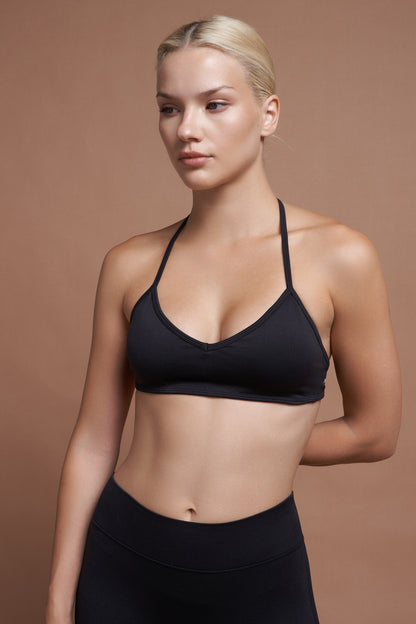 Ferra Siyah Seamless Spor Bra