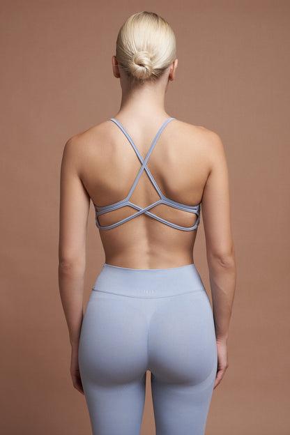ROSA Dusty Toz Mavisi Seamless Spor Bra
