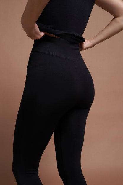 Valerie Yüksek Bel Düz Seamless Everyday Spor Tayt