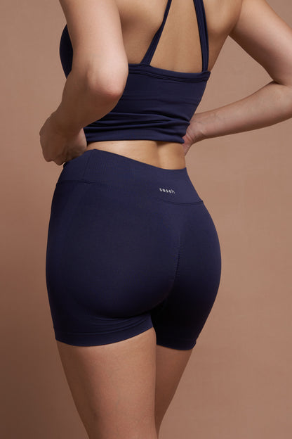 Laguna Lacivert V Scrunch Toparlayıcı Spor Şort