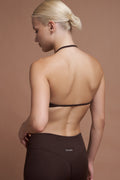 Ferra Kahverengi Seamless Spor Bra