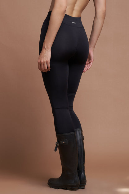 MOSS V Siyah Seamless Scrunch Toparlayıcı Spor Tayt