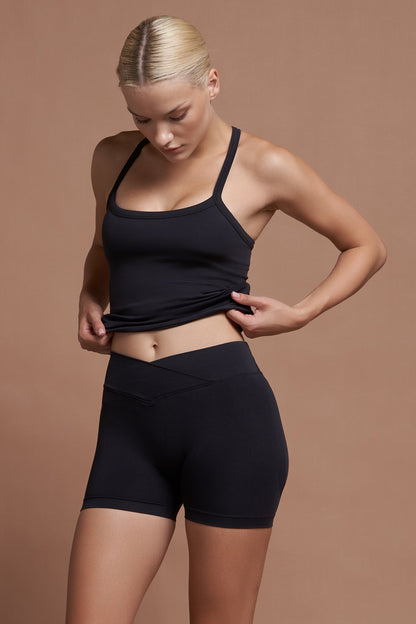 Nova Siyah Seamless Tank Top