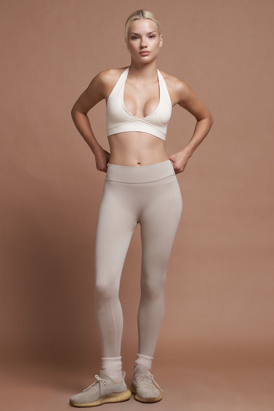 AMARA Beyaz Seamless Spor Bra