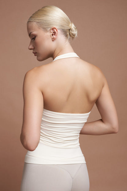 FIORA Beyaz Seamless Tank Top