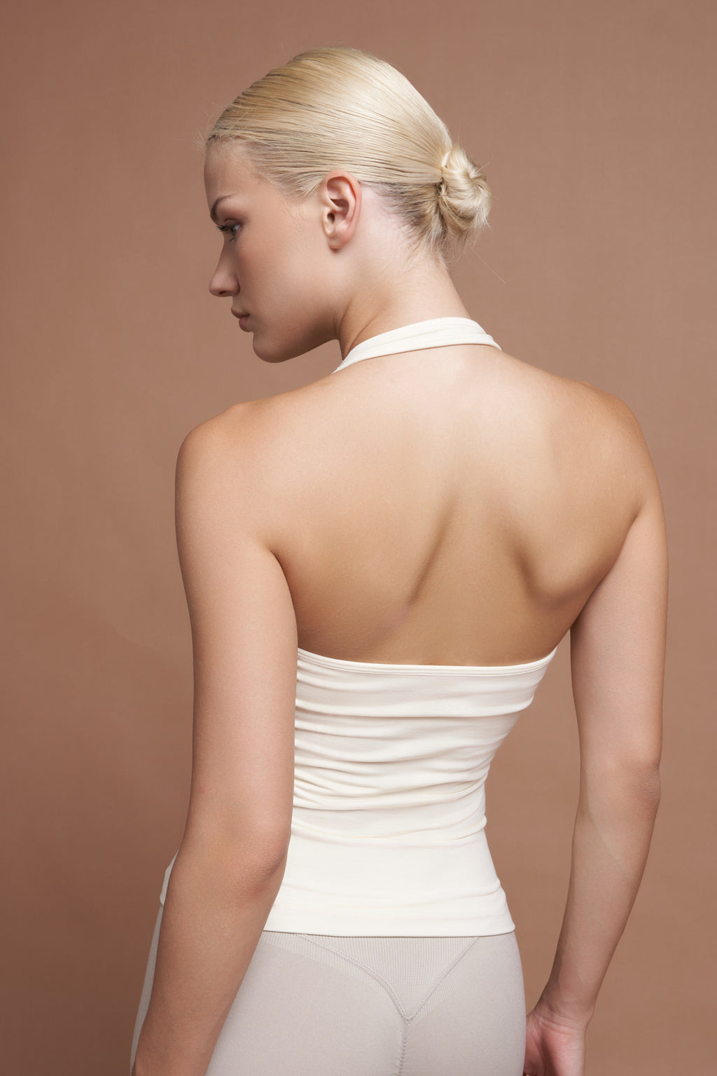 FIORA Beyaz Seamless Tank Top