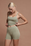 Nova Yeşil Seamless Tank Top Kadın