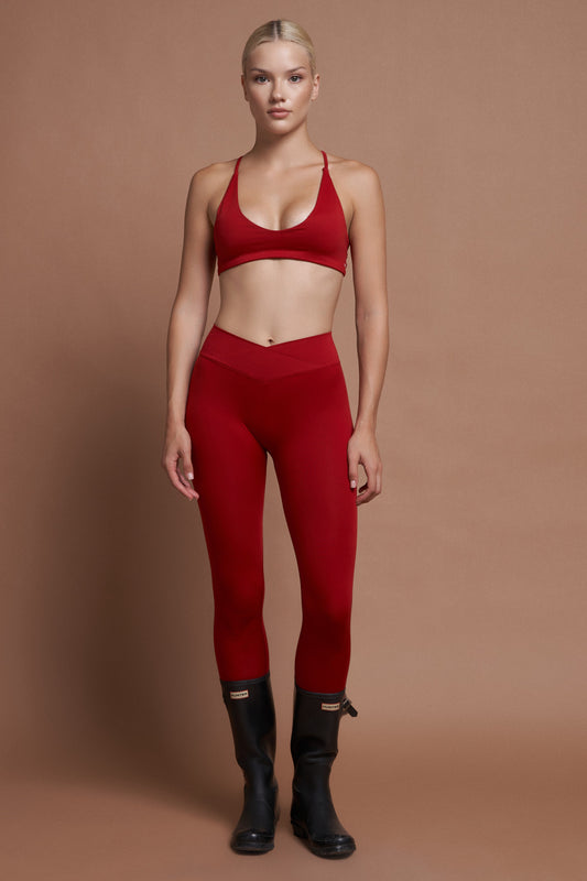 ROSA Kırmızı Seamless Spor Bra