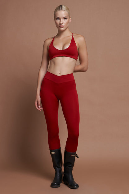 ROSA Kırmızı Seamless Spor Bra