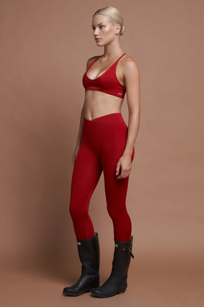 ROSA Kırmızı Seamless Spor Bra