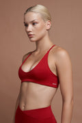 ROSA Kırmızı Seamless Spor Bra