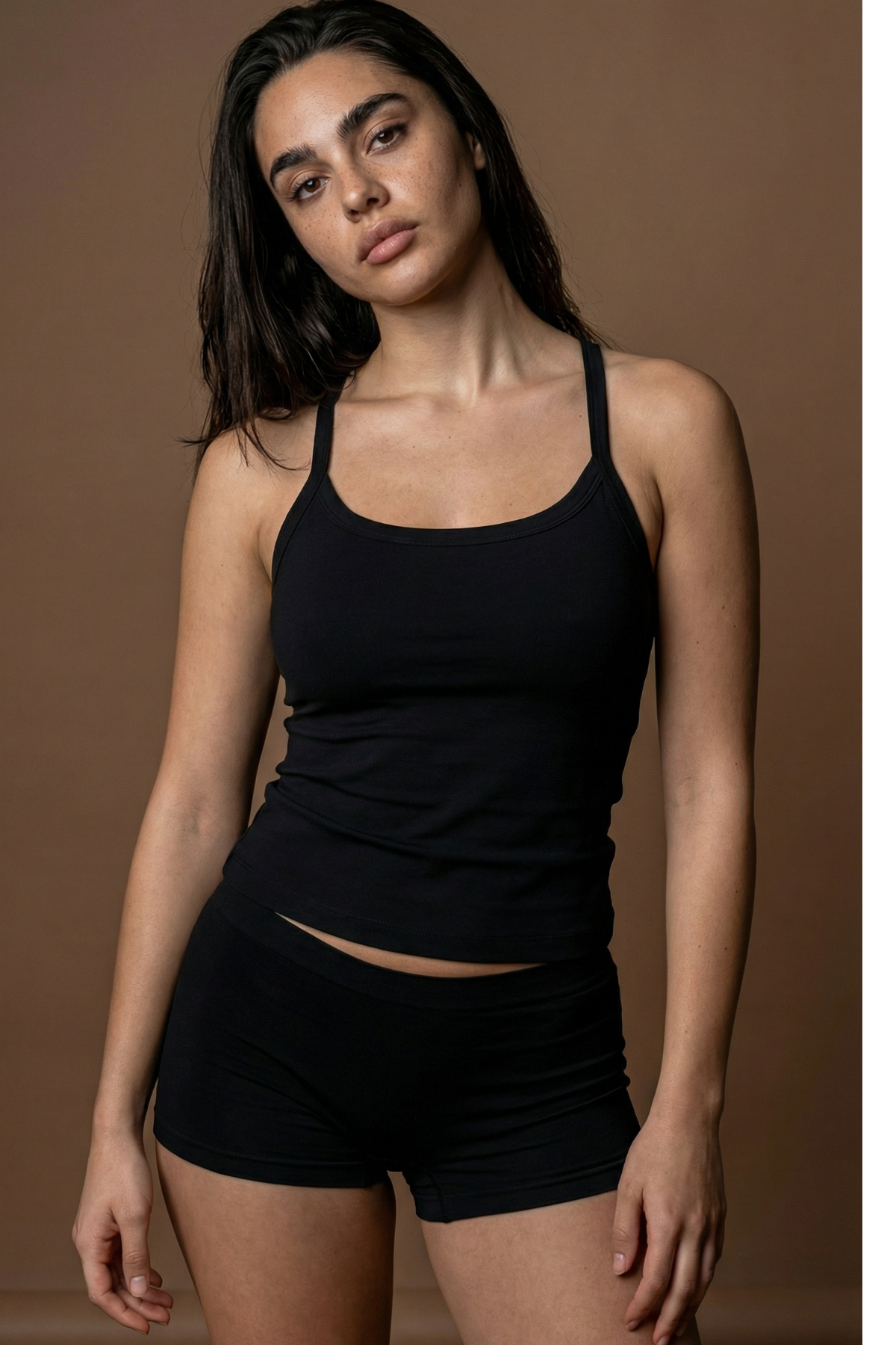 3 Adet Siyah İkinci Ten Hissiyatı Premium Seamless Boyshort