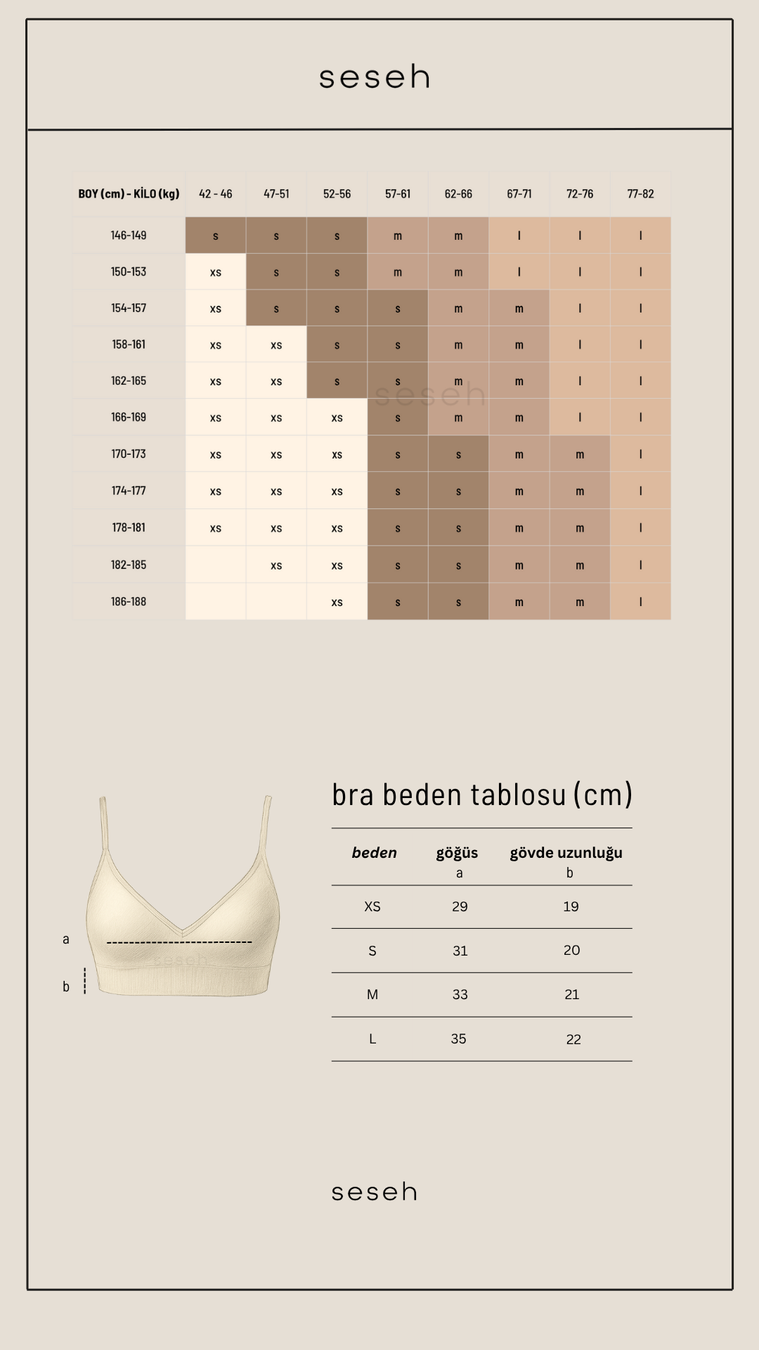 Eterna Bej Comfortlux Üçgen Bra