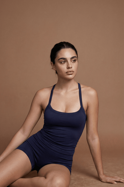 3 Adet Lacivert Dikişsiz İkinci Ten Hissiyatı Seamless Boyshort