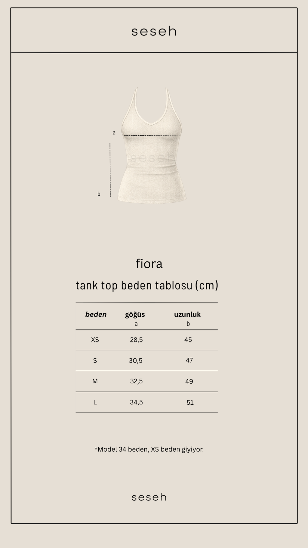 FIORA Beyaz Seamless Tank Top